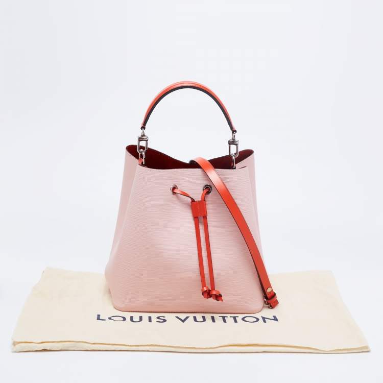 Pre Owned Louis Vuitton Rose Ballerine Epi Leather NeoNoe MM Bag