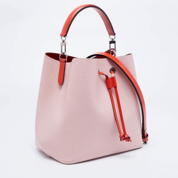 Pre Owned Louis Vuitton Rose Ballerine Epi Leather NeoNoe MM Bag