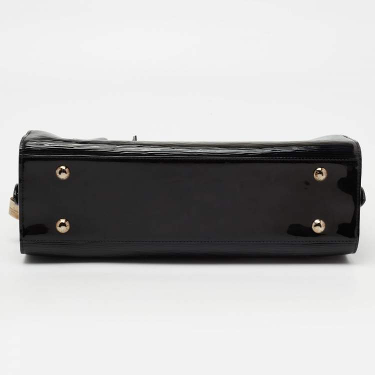 مملوكة مسبقًا Louis Vuitton Black Electric Epi Leather Pont Neuf GM Bag