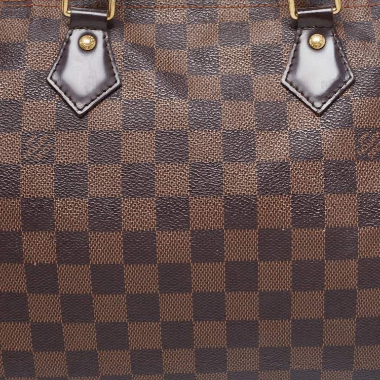 مملوكة مسبقًا Louis Vuitton Damier Ebene Canvas Speedy 30 Bag
