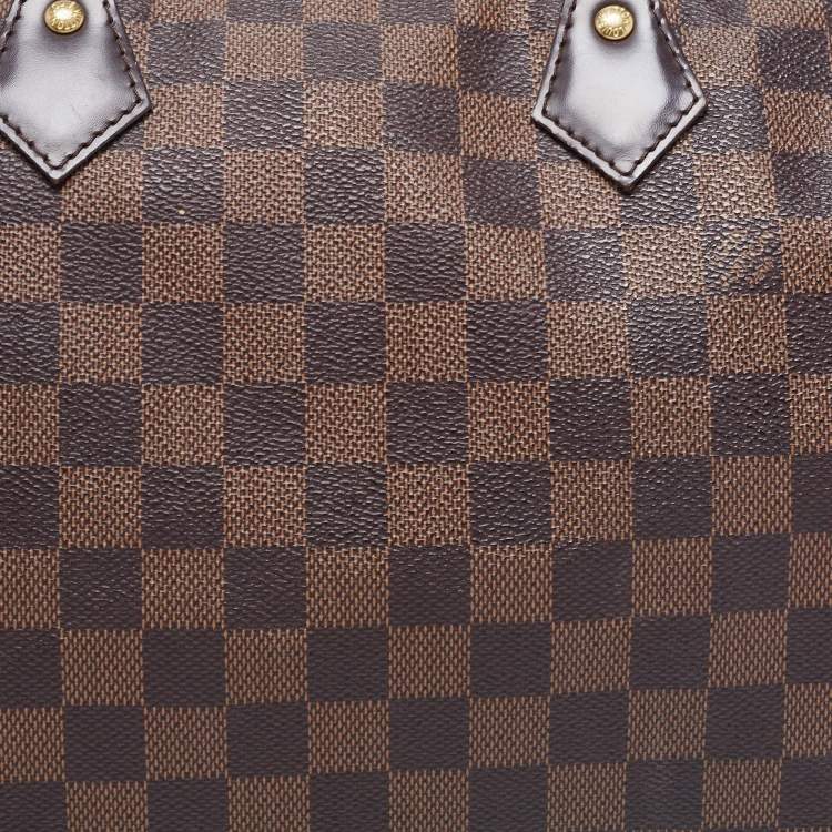 مملوكة مسبقًا Louis Vuitton Damier Ebene Canvas Speedy 30 Bag