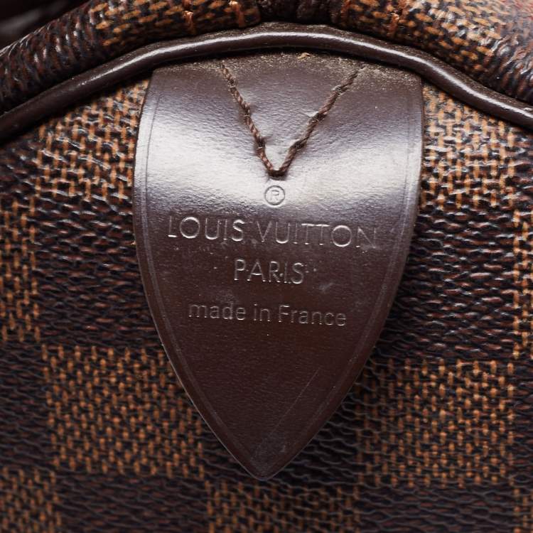 مملوكة مسبقًا Louis Vuitton Damier Ebene Canvas Speedy 30 Bag