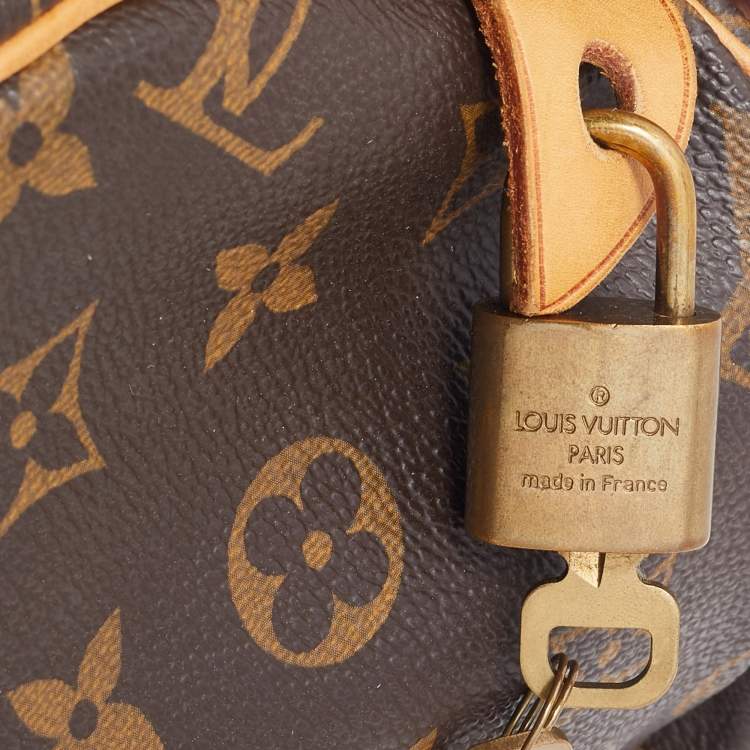 Pre Owned Louis Vuitton Monogram Canvas Speedy 40 Bag