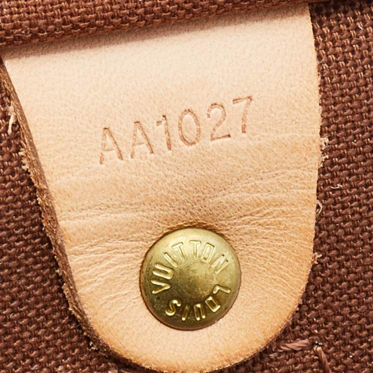 Pre Owned Louis Vuitton Monogram Canvas Speedy 40 Bag