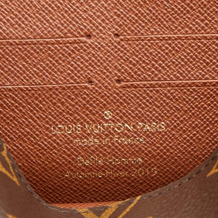 Pre Owned Louis Vuitton Monogram Canvas S Lock Belt Bag