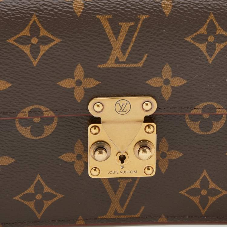 Pre Owned Louis Vuitton Monogram Canvas S Lock Belt Bag