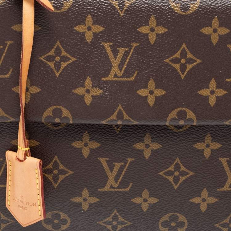Pre Owned Louis Vuitton Monogram Canvas and Leather Cluny BB Bag