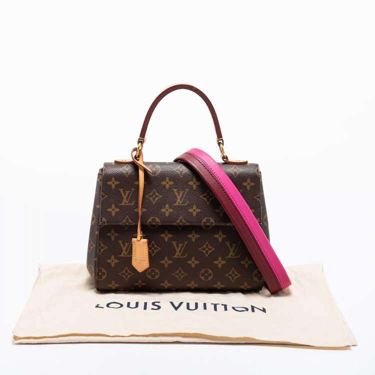 Pre Owned Louis Vuitton Monogram Canvas and Leather Cluny BB Bag