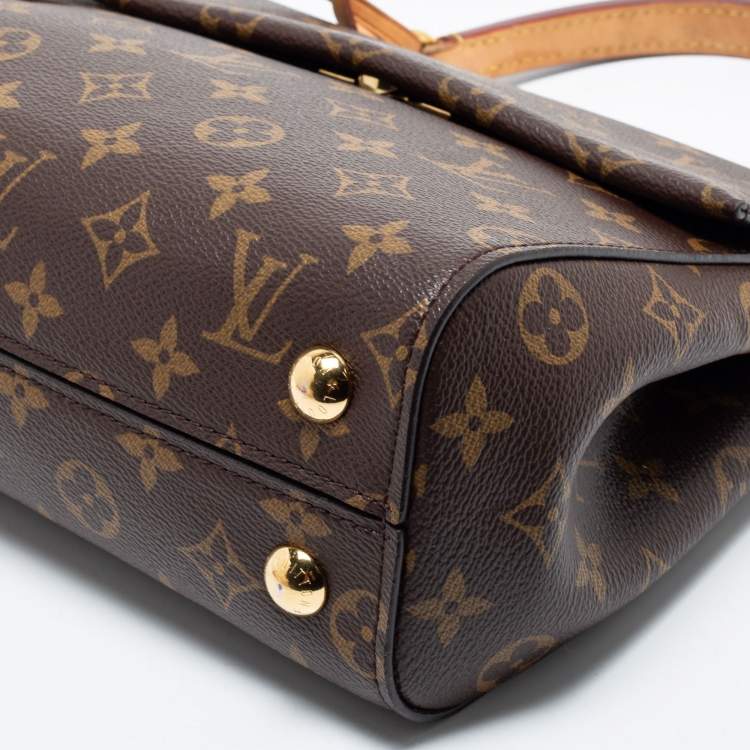 Pre Owned Louis Vuitton Monogram Canvas and Leather Cluny BB Bag