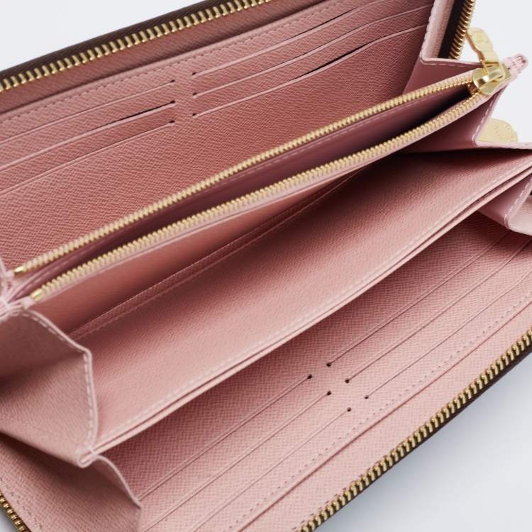  Louis Vuitton Women's Pre-Loved Zippy Wallet, Damier