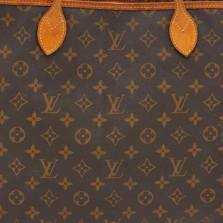 Pre Owned Louis Vuitton Monogram Canvas Neverfull GM Bag