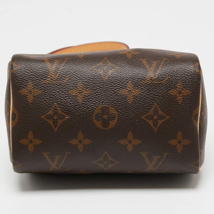 Pre Owned Louis Vuitton Monogram Canvas Speedy Nano Bag