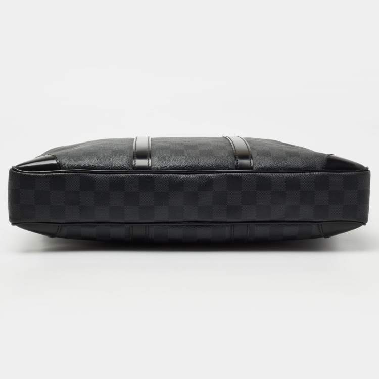 Pre Owned Louis Vuitton Damier Graphite Canvas Porte Documents Voyage Briefcase
