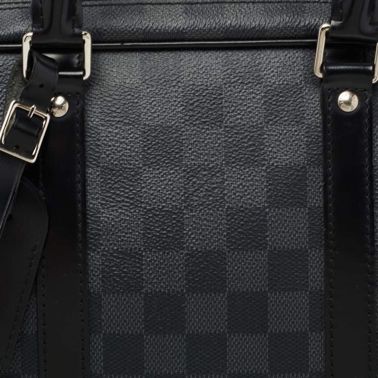 Pre Owned Louis Vuitton Damier Graphite Canvas Porte Documents Voyage Briefcase