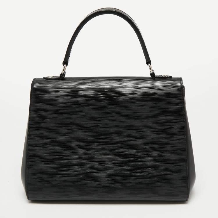 مملوكة مسبقًا Louis Vuitton Black Epi Leather Cluny MM Bag