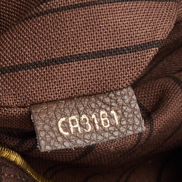 Pre Owned Louis Vuitton Ombre Monogram Empreinte Leather Artsy MM Bag