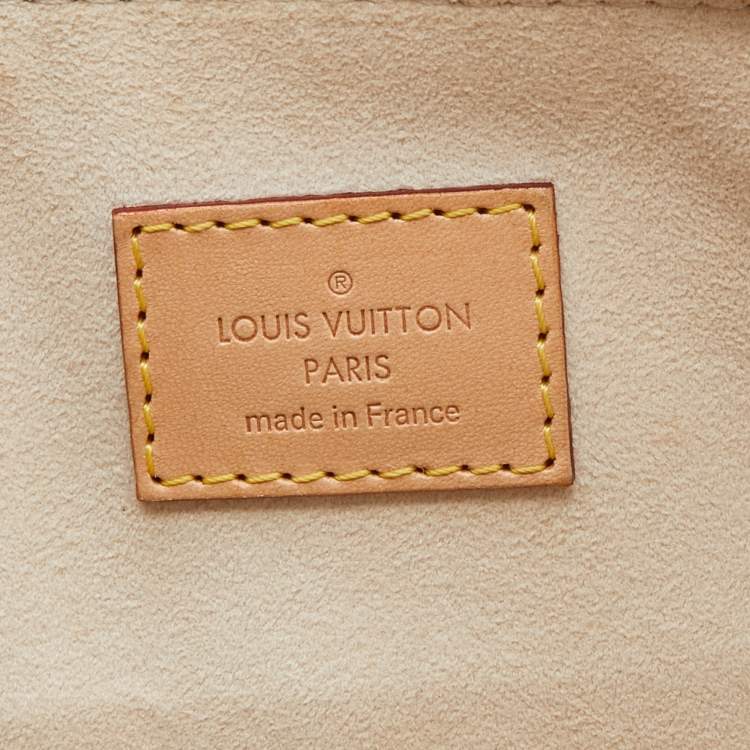 Pre Owned Louis Vuitton Coquelicot Epi Leather Doc PM Bag