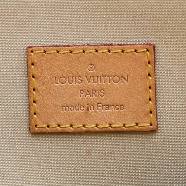 Pre Owned Louis Vuitton Vert Impression Monogram Vernis Alma PM Bag