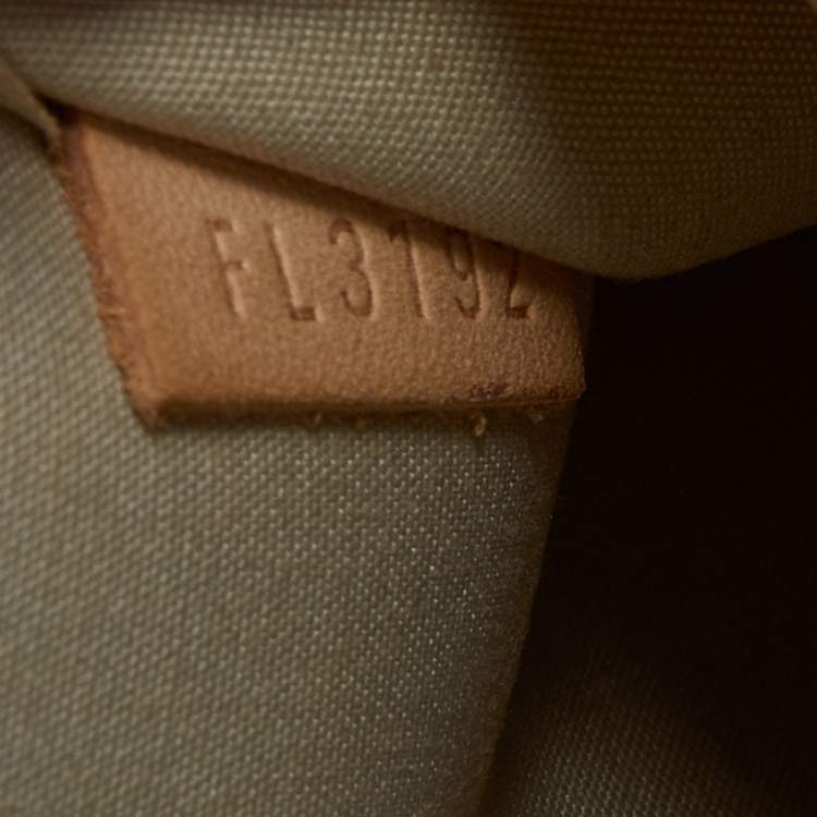 Pre Owned Louis Vuitton Vert Impression Monogram Vernis Alma PM Bag