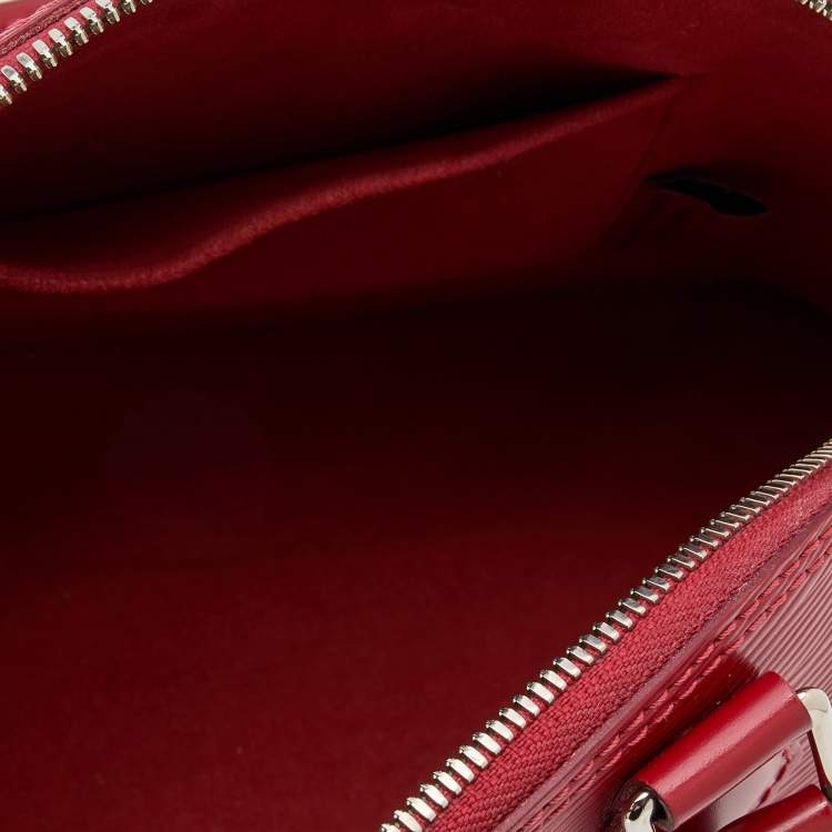 مملوكة مسبقًا Louis Vuitton Carmine Epi Leather Alma BB Bag