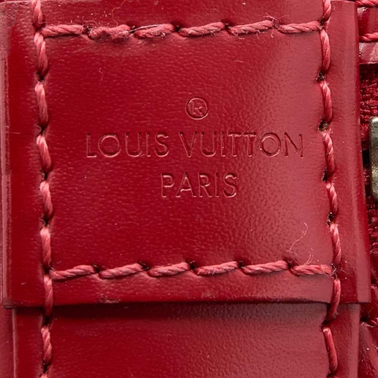 مملوكة مسبقًا Louis Vuitton Carmine Epi Leather Alma BB Bag