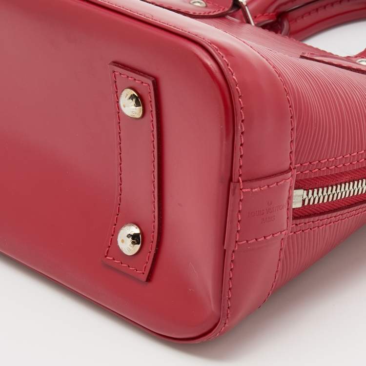 مملوكة مسبقًا Louis Vuitton Carmine Epi Leather Alma BB Bag