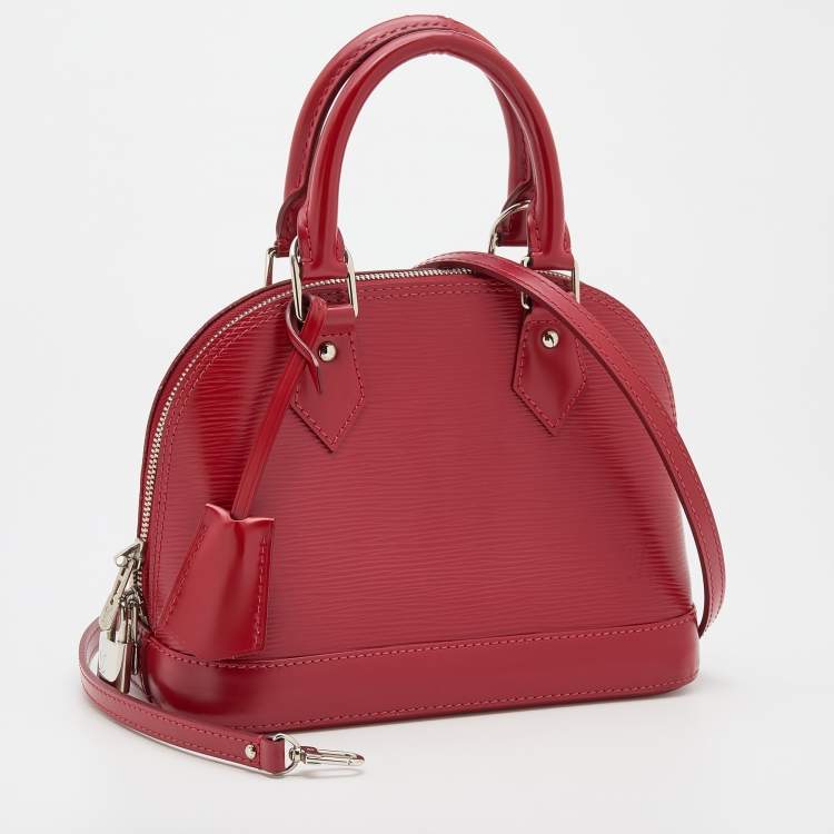 مملوكة مسبقًا Louis Vuitton Carmine Epi Leather Alma BB Bag