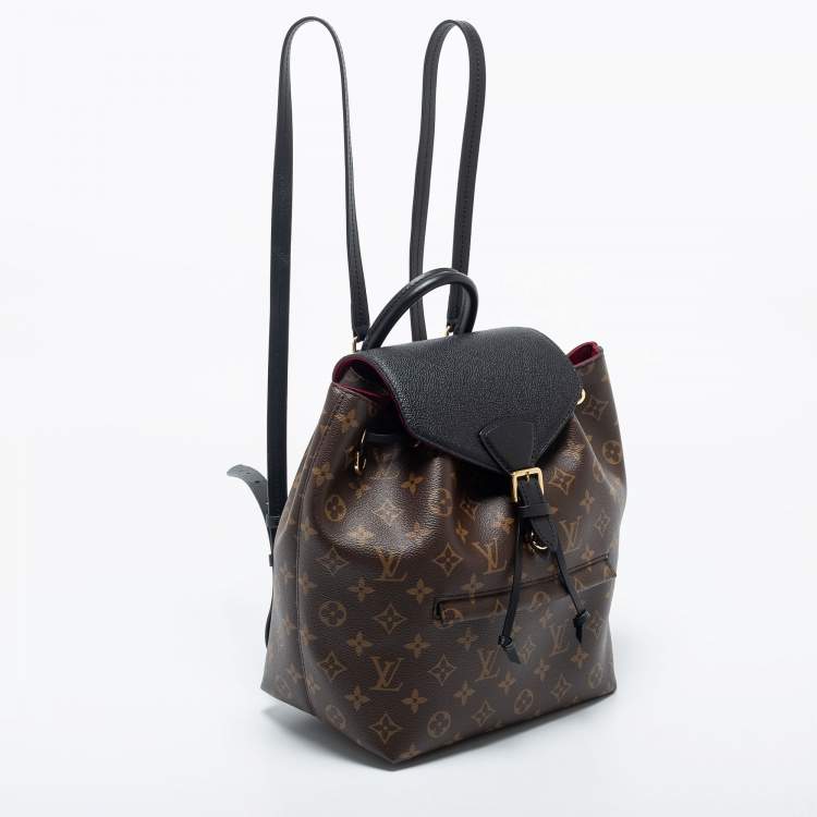 Pre Owned Louis Vuitton Monogram Canvas Montsouris PM Backpack 