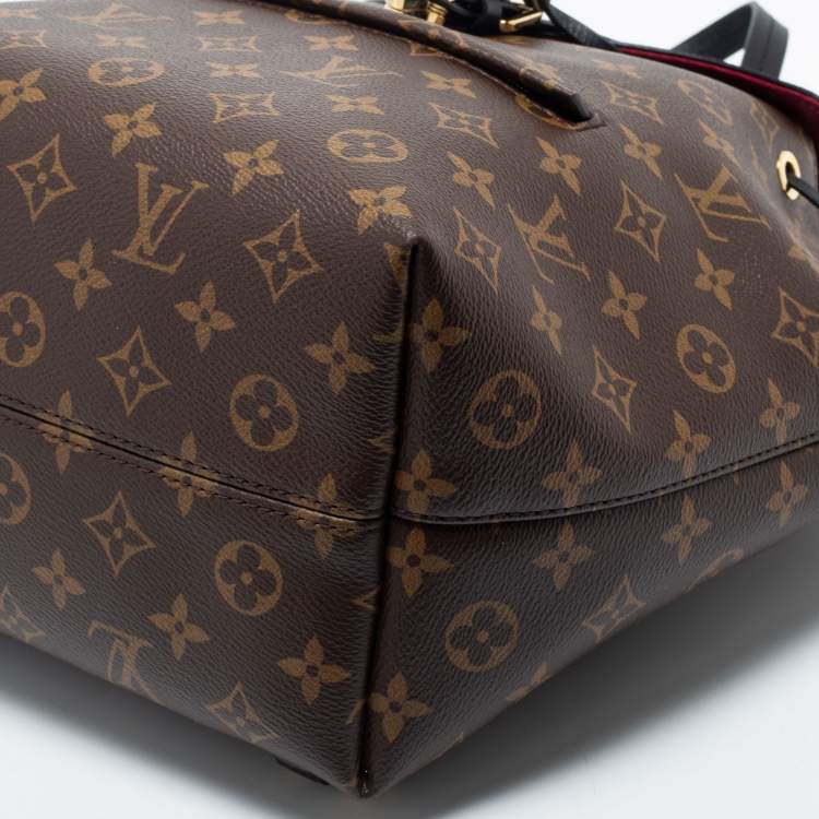Pre Owned Louis Vuitton Monogram Canvas Montsouris PM Backpack 