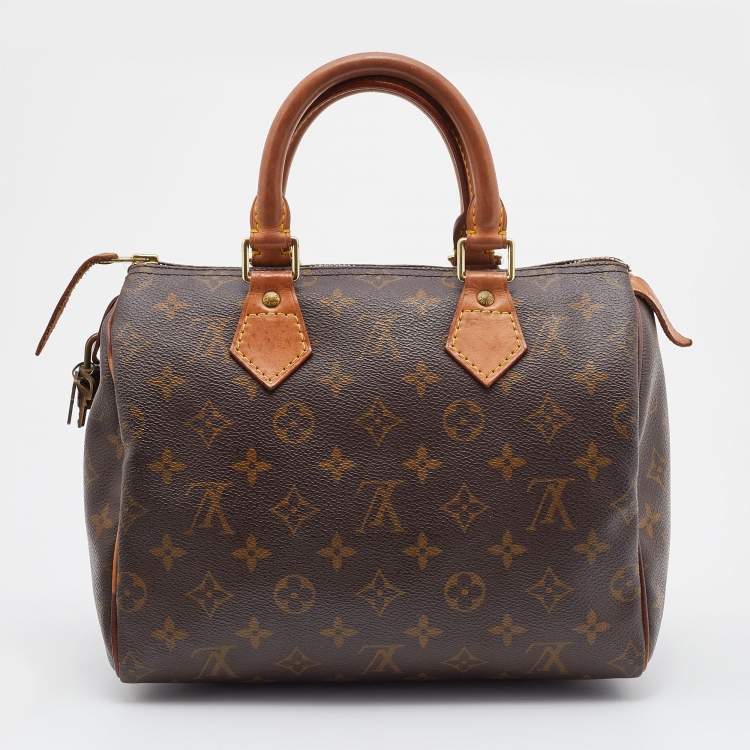 Pre Owned Louis Vuitton Monogram Canvas Speedy 25 Bag