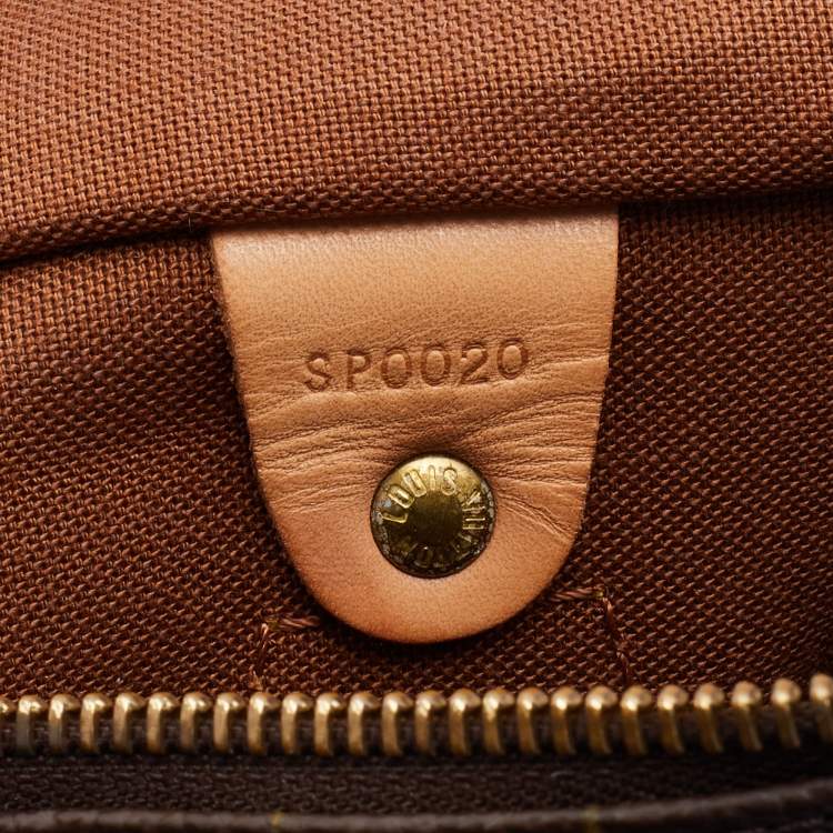 Pre Owned Louis Vuitton Monogram Canvas Speedy 25 Bag