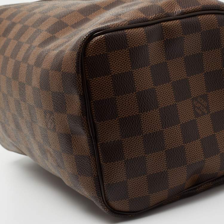 مملوكة مسبقًا Louis Vuitton Damier Ebene Canvas Speedy 25 Bag