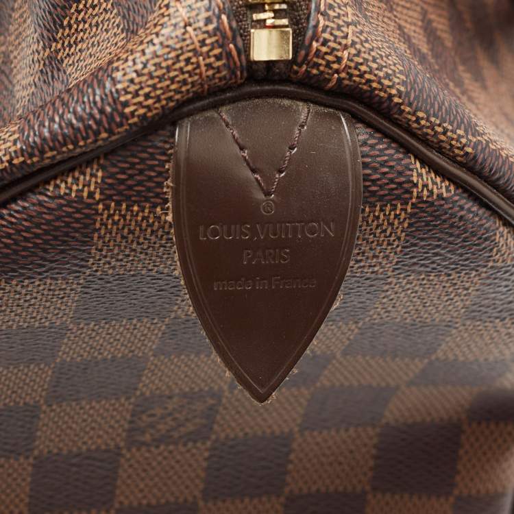 مملوكة مسبقًا Louis Vuitton Damier Ebene Canvas Speedy 25 Bag