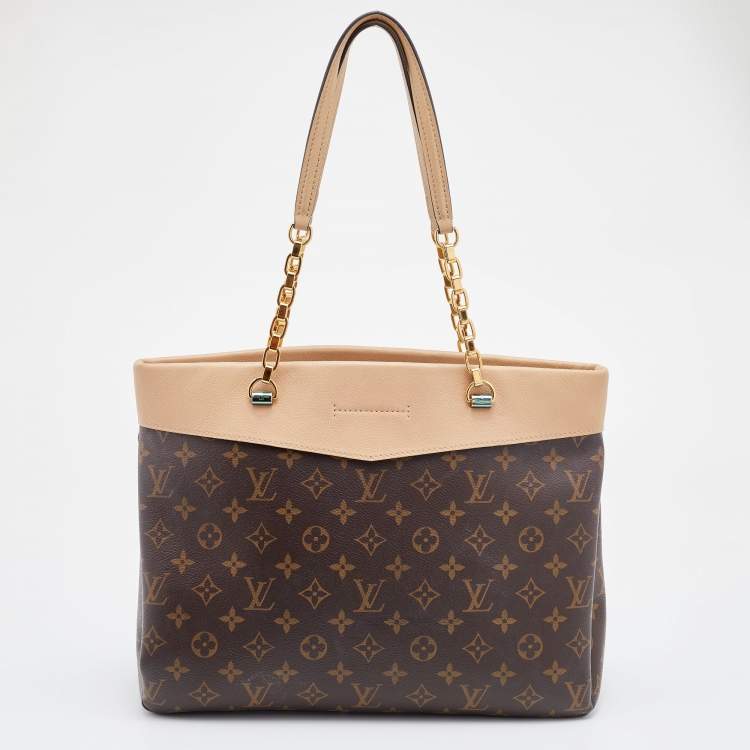Pre Owned Louis Vuitton Dune Monogram Canvas Pallas Shopper Bag