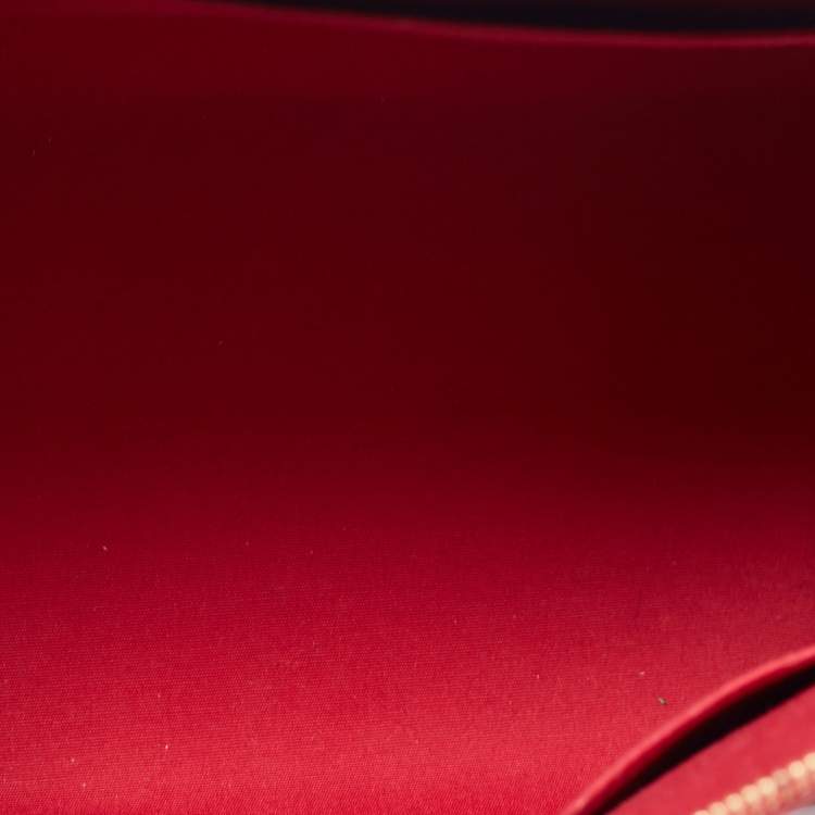Pre Owned Louis Vuitton Pomme D’Amour Monogram Vernis Sherwood PM Bag
