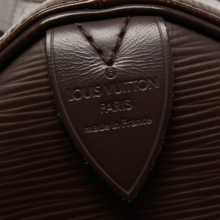 مملوكة مسبقًا Louis Vuitton Brown Epi Leather Speedy 30 Bag