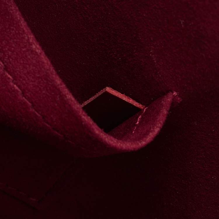 Pre Owned Louis Vuitton Fuchsia Epi Leather Alma BB Bag