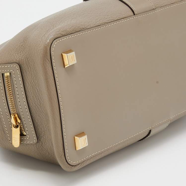 Pre Owned Louis Vuitton Grey Suhali Leather L'Ingenieux PM Bag