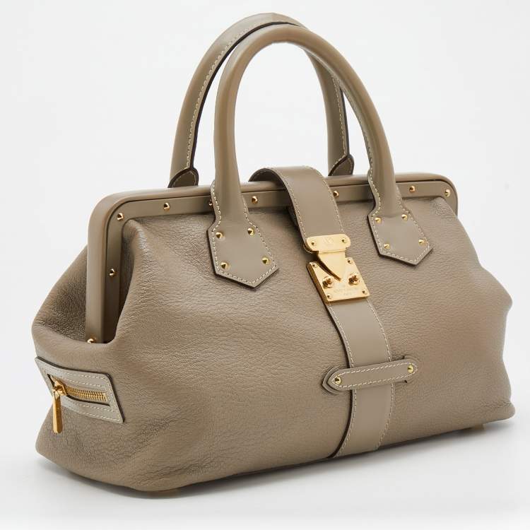 Pre Owned Louis Vuitton Grey Suhali Leather L'Ingenieux PM Bag