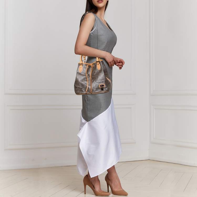 Louis Vuitton Argent Monogram Canvas Limited Edition Eden Neo Bag