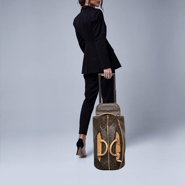 Pre Owned Louis Vuitton Monogram Canvas Eole 50 Luggage Bag