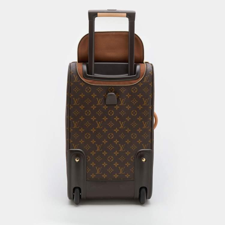 Pre Owned Louis Vuitton Monogram Canvas Eole 50 Luggage Bag