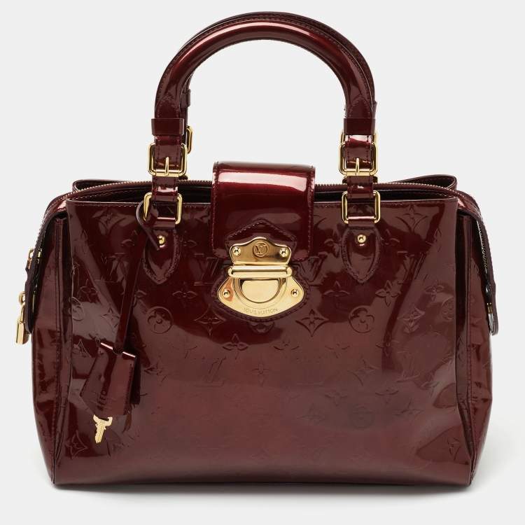 Louis Vuitton Monogram Vernis Melrose Avenue - Burgundy Handle