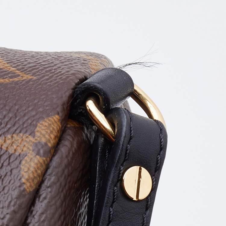 Pre Owned Louis Vuitton Brown Monogram Canvas Mini Palm Spring Bag