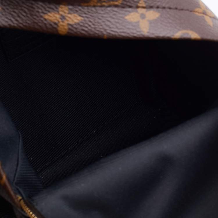 Pre Owned Louis Vuitton Brown Monogram Canvas Mini Palm Spring Bag