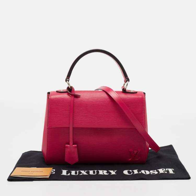 Pre Owned Louis Vuitton Pivoine Epi Leather Cluny BB Bag