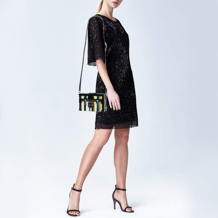 Petite malle leather handbag Louis Vuitton Multicolour in Leather