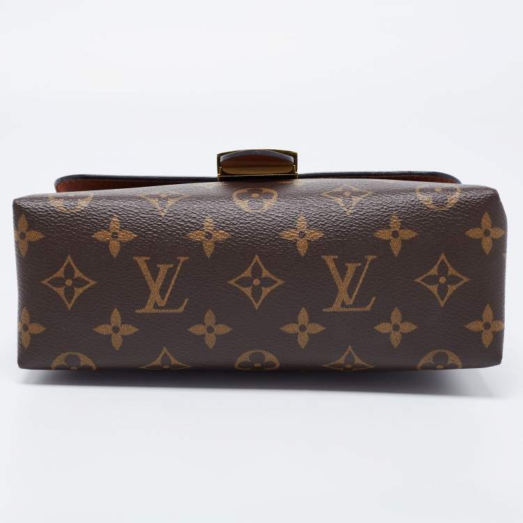 Pre Owned Louis Vuitton Caramel Monogram Canvas Locky BB Bag