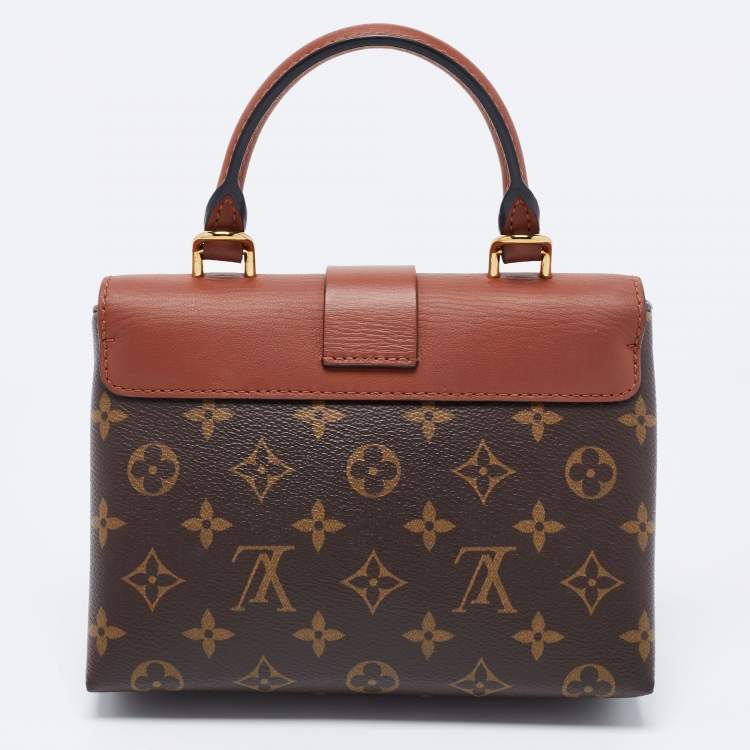 Pre Owned Louis Vuitton Caramel Monogram Canvas Locky BB Bag