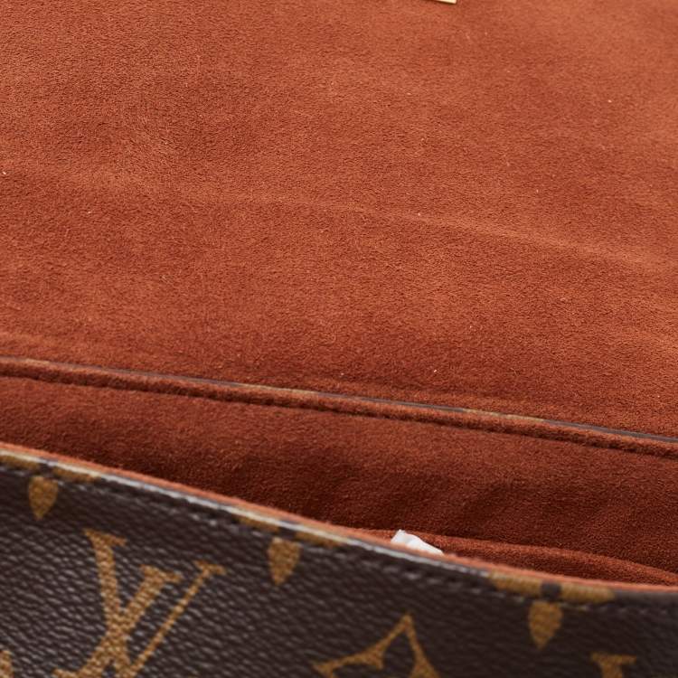 Pre Owned Louis Vuitton Caramel Monogram Canvas Locky BB Bag